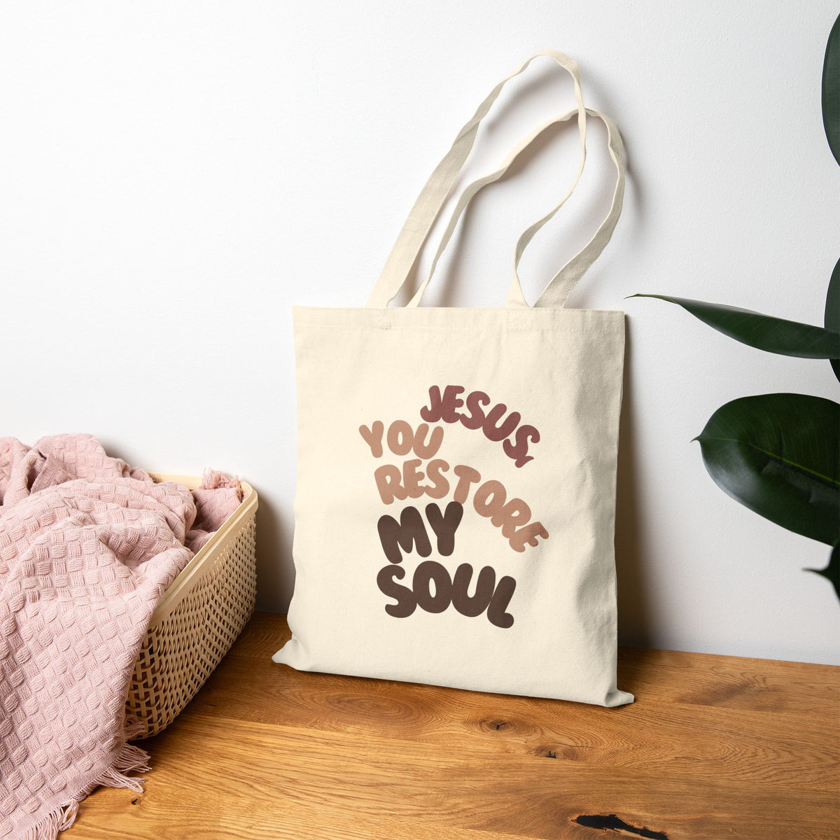Restore Cotton Canvas Tote Bag