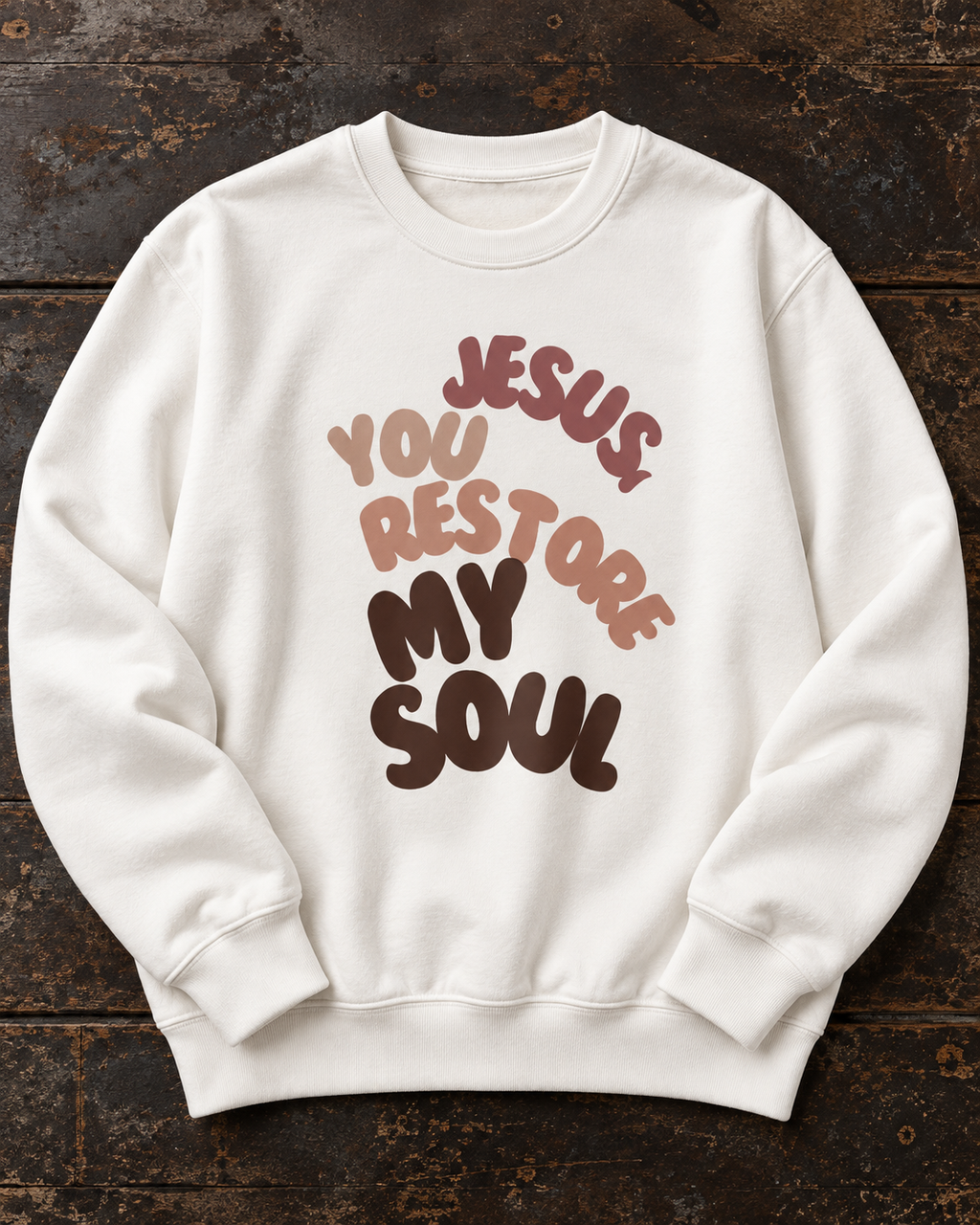 Jesus Restores Crewneck Sweatshirt