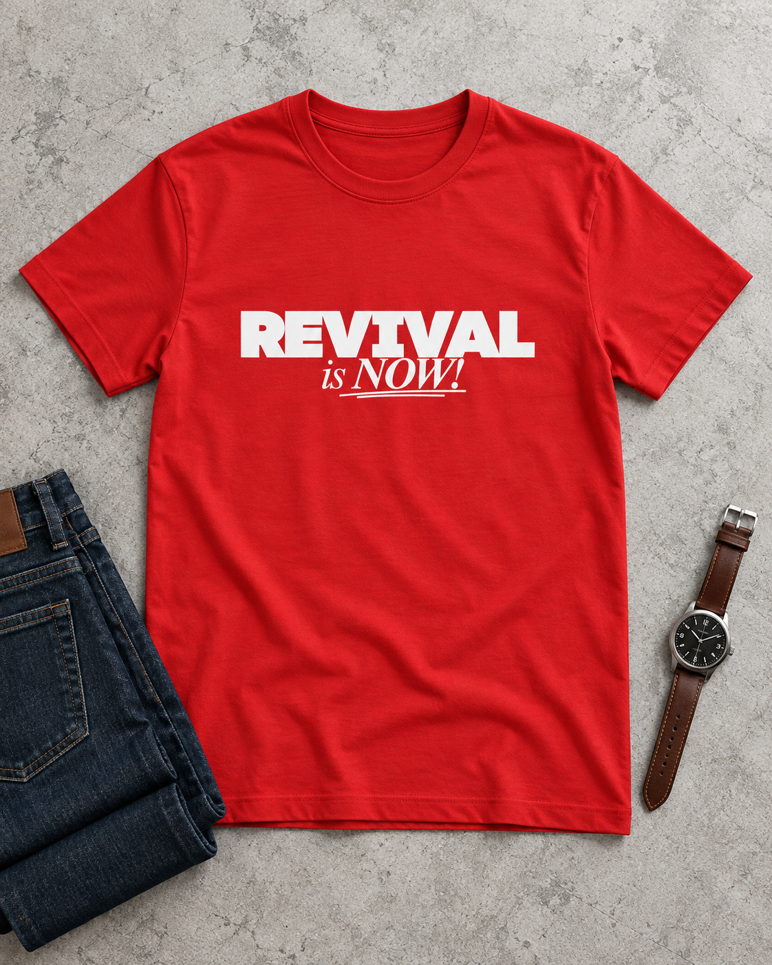 "Revival" Heavy Cotton Tee