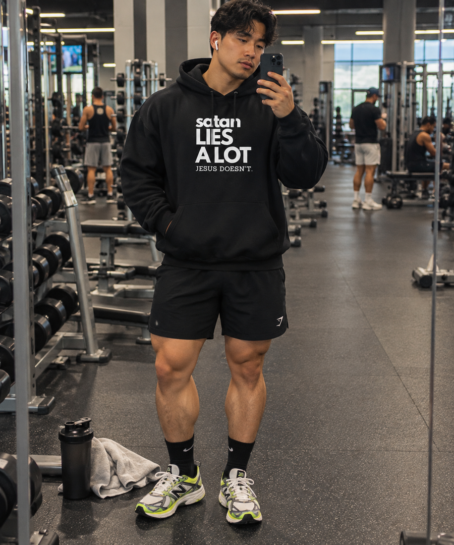 Satan Lies A Lot Hoodie