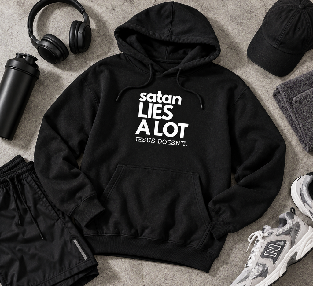 Satan Lies A Lot Hoodie