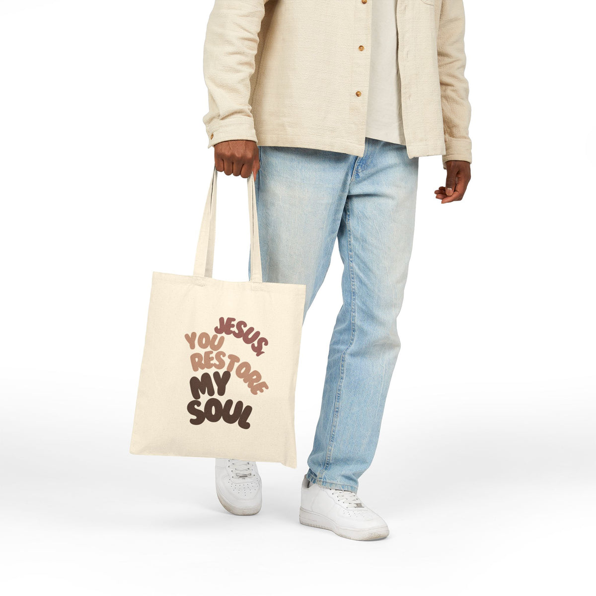 Restore Cotton Canvas Tote Bag
